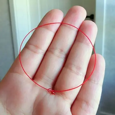 Ultra-fine Red Hand Rope for Students Art Craft