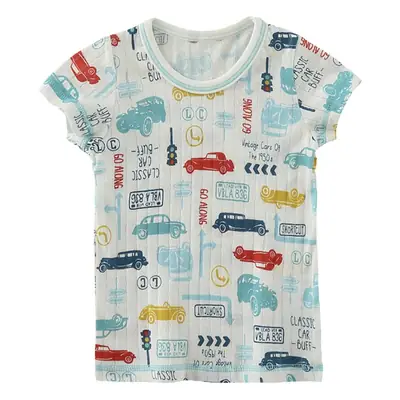 Japanese Classic Baby T-shirt White 2015 Cotton Summer