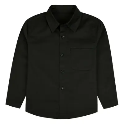Black Fat Boy Shirt Spring Autumn Fattening