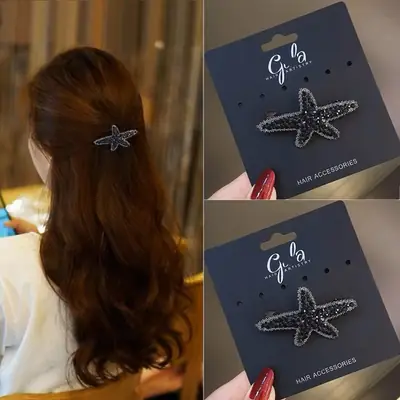 Japanese Korean Starfish Hair Clip for Women