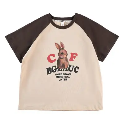 Girls Cartoon T-Shirt Shorts Set Summer 2023