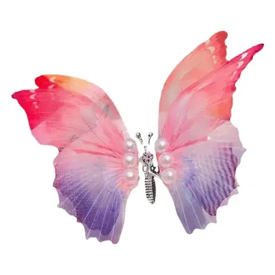 Fairy Gradient Butterfly Hairpin for Girls