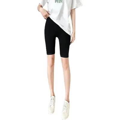 2025 Rhinestone Leggings Women Black Capri