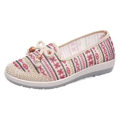 Women's Korean Style Net Loafers with Soft Sole