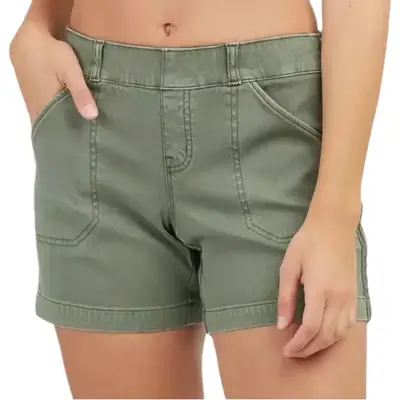 2023 Cross-Border New High Elastic Twill Shorts