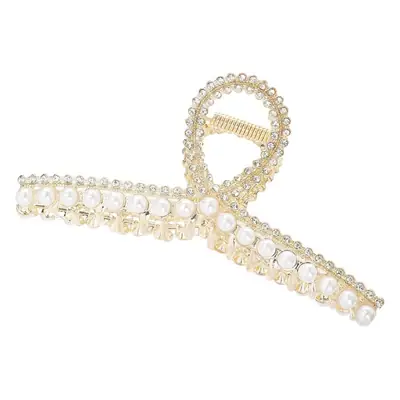 Qiyue Pearl Hairpin High Grade Large Clip Back Head Shark Clip