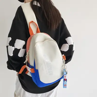 Japanese Color Crossbody Bag for Women Students Casual Sports Bag