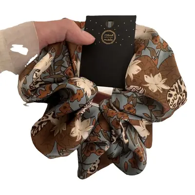 Black Floral Hair Band for Women