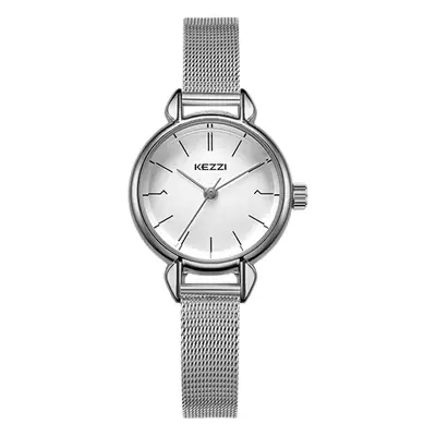 Women's French Style Light Luxury Watch with Mesh Band