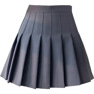 Women Pleated Khaki Skirt Slim Fit All Season