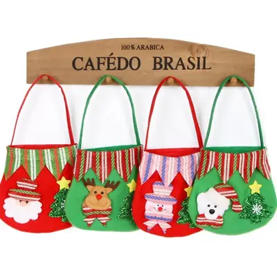 New Red Christmas Candy Bag 16g Lightweight Party Gift