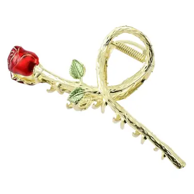 6 Pcs Metal Hairpins Set Sunflower Butterfly Shark Clips