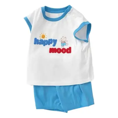 Baby Boy Summer Suit Cotton Shorts Set 2024