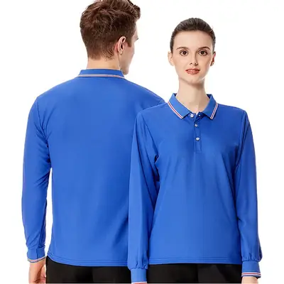 Men Bamboo Fiber Green Polo Shirt with Logo