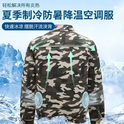 Men Grey Button-Front Jacket Summer Cooling Lightweight