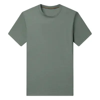 Men's White Waffled Short Sleeve T-Shirt