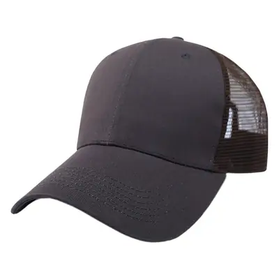 Large Size Mesh Sun Cap for Men Beige