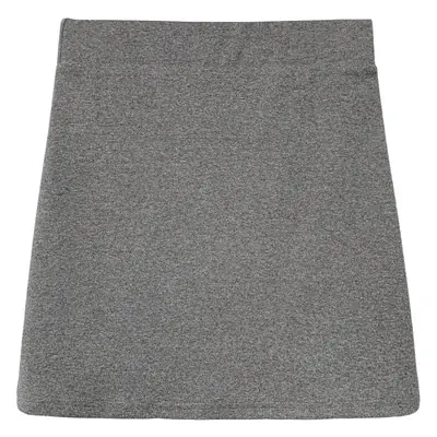 Women Grey Hip Skirt High Waist Slim Fit