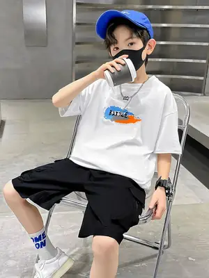 Children's Cotton T-Shirt Short Sleeve Summer 2025
