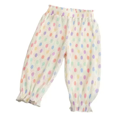 Girls Polka Dot Summer Pants 2025