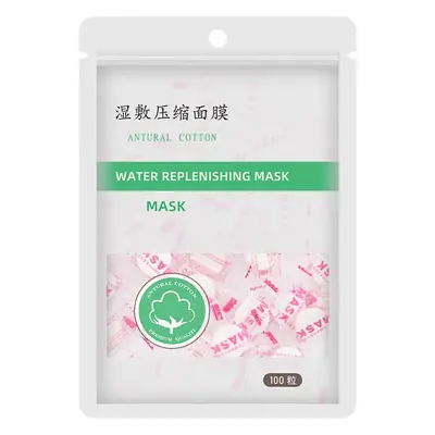 Compressed Silk Facial Masks 500 Pcs Ultra-Thin Dry