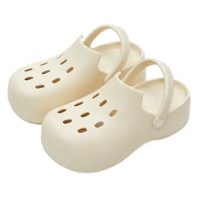 Women's Thick Drifting Slippers Summer Office Hole Shoes