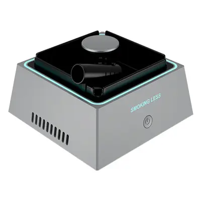 New smart ashtray household creative small desktop smoke odor removal aromatherapy air purification filter smoke