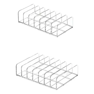Transparent Eye Shadow & Blush Storage Rack for Makeup Organizer
