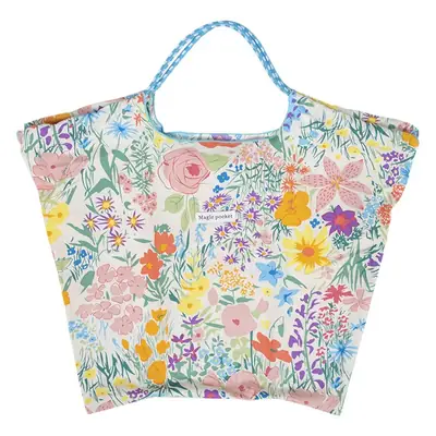 Yeyu Floral Canvas Shoulder Bag Large Capacity Women