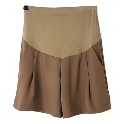 Maternity Shorts with Belly Support Belt & Leggings Set