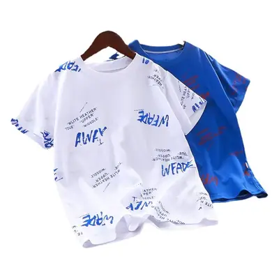 25 Summer T-shirt for Boys Girls Loose Mesh Breathable