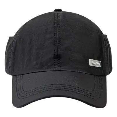 Black Waterproof Sports Cap for Women Summer