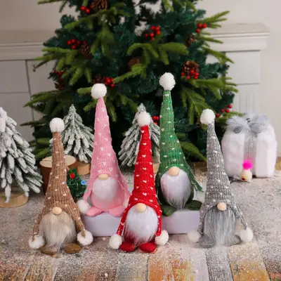 Jingchen Cross-border Christmas Rudolph Dolls
