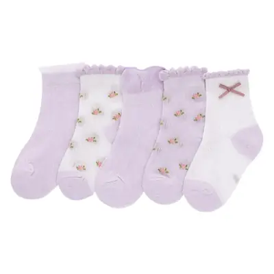Children's Light Princess Cotton Socks Summer Thin