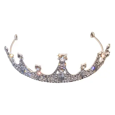 Princess Diamond Crown Headband for Women Party Wear