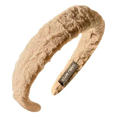 Green Bubble Velvet Hair Band for Women