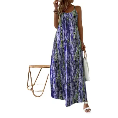 2025 Printed Long Sleeve Maxi Dress for Women