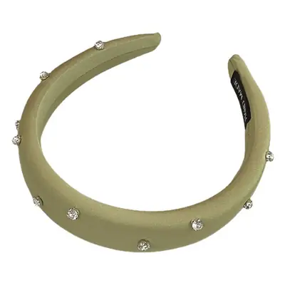 Sponge Head Hoop with Rhinestones for Women