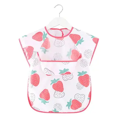 Waterproof Strawberry Baby Bib Vest for Kids
