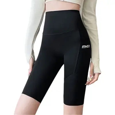 Summer Shark Leggings with Breathable Top & High Waist