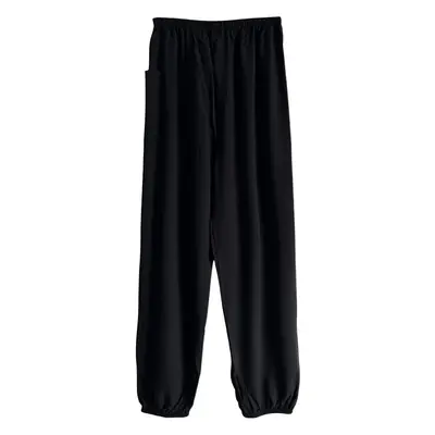 Women Cotton Silk Summer Pajama Pants Red Loose Fit
