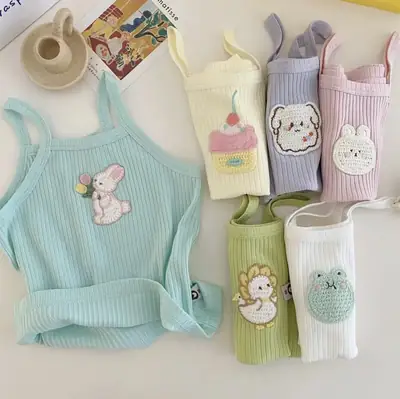 Girls Sleeveless Camisole Candy Color Summer Dress 2025