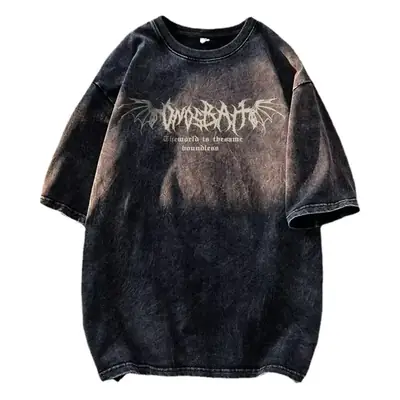 Pink Rose Print Oversized T-Shirt for Men Women