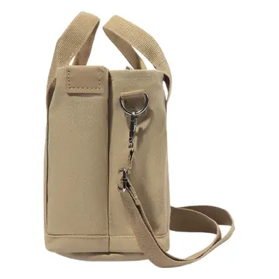 Brown Canvas Business Commuter Shoulder Bag Large Capacity