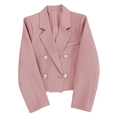 Black Korean Style Blazer for Women 2025
