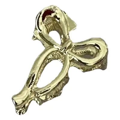 Gold Princess Bow Hairpin Clip for Women