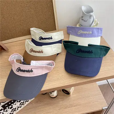 Women's Korean-style Ins Letter Cap Navy White