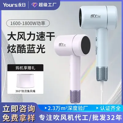 Yongri Electric Hair Dryer Bronze High Power