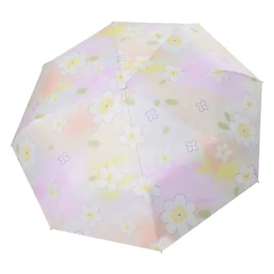 70% Off Gradient Pink Flower Vinyl Umbrella