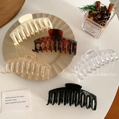 Matte Keel Hair Clip 11CM Large Capacity